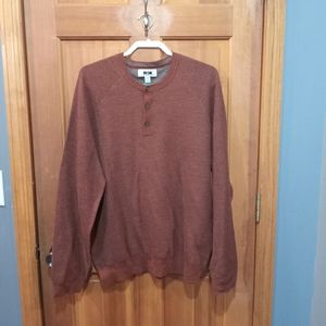 NWT Joseph Abboud merino wool blend brown sweater size XXL
